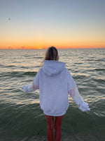Load image into Gallery viewer, Jennie Quilted Embroidered Hoodie -Sunkissed Coconut
