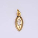 Load image into Gallery viewer, Marquise Bezel Charm

