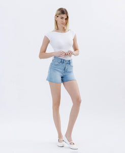 Uptown Funk Denim Shorts - Vervet