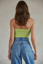 Load image into Gallery viewer, Sweetheart Tube Top - Lime
