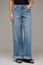 Load image into Gallery viewer, Nori Cuffed Denim: Hidden Jeans
