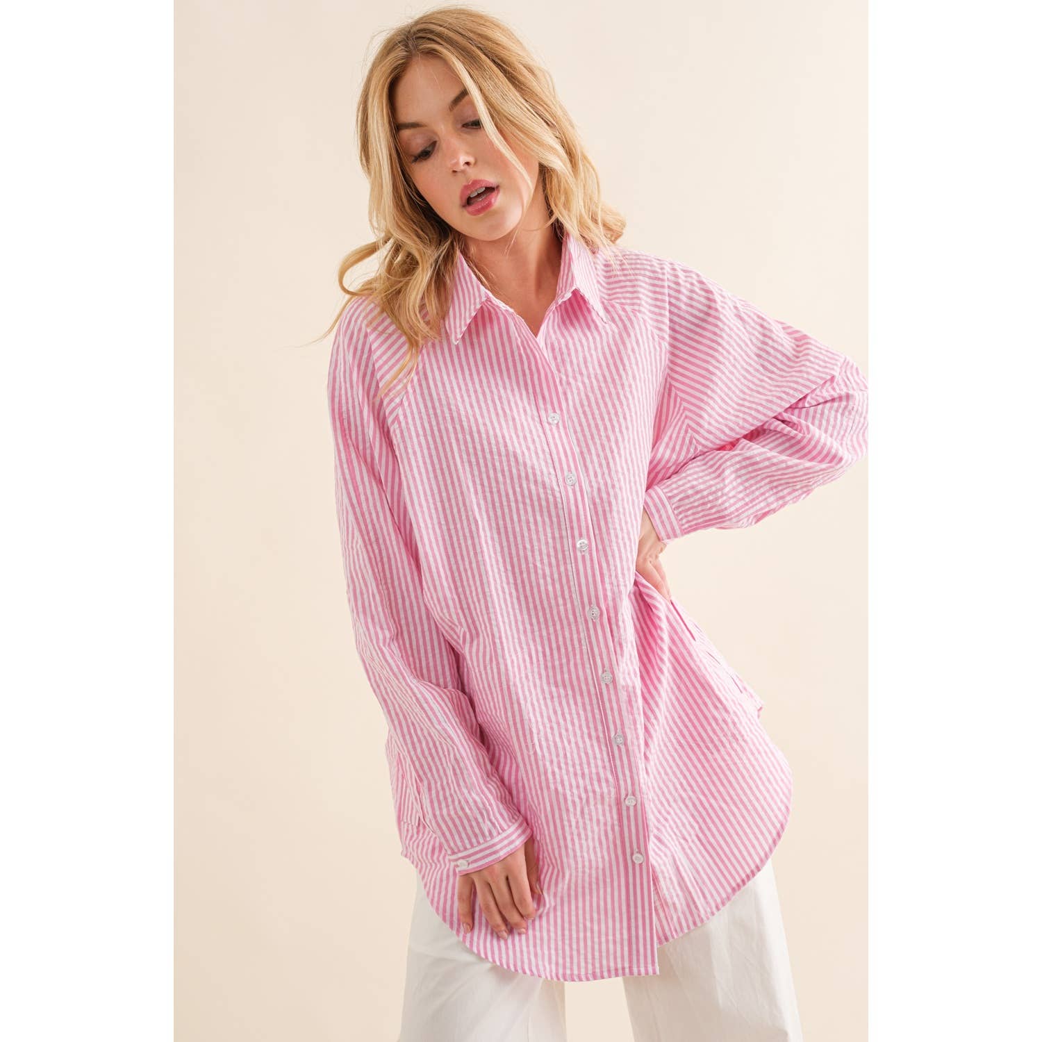 Delia Button Up Shirt