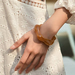Load image into Gallery viewer, Kate Acrylic Wavy Bangle

