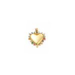Load image into Gallery viewer, Confetti Heart Charm
