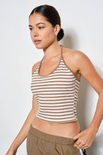Load image into Gallery viewer, Lennox Halter Tank - Cream Multi
