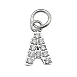 Load image into Gallery viewer, Sparkle Letter - Silver
