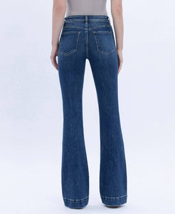 High Rise Trouser Bootcut Jean - Vervet