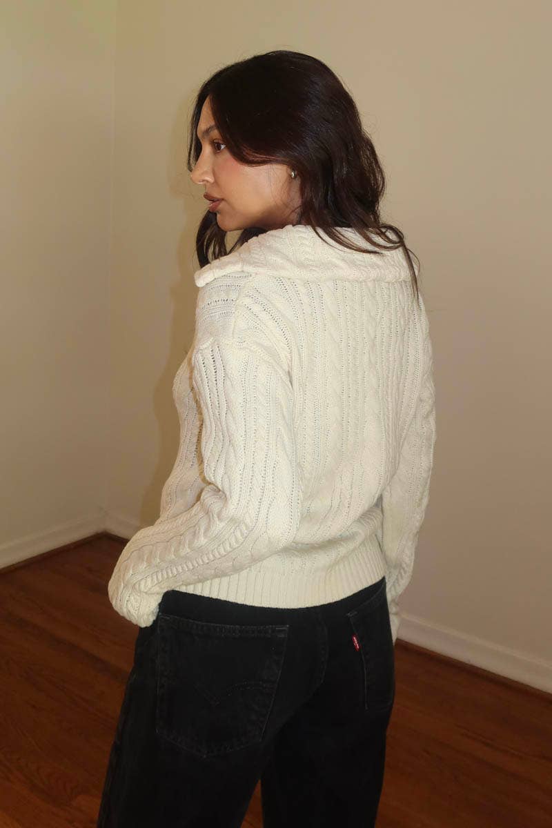 Sidney Zip Cardigan