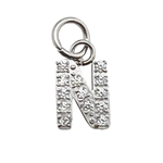 Load image into Gallery viewer, Sparkle Letter - Silver
