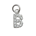 Load image into Gallery viewer, Sparkle Letter - Silver
