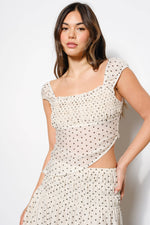 Load image into Gallery viewer, Faith Polkadot Top
