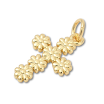 Load image into Gallery viewer, Daisy Cross Charm
