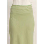 Load image into Gallery viewer, Beach Day Maxi Skirt - Sage
