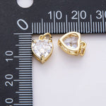 Load image into Gallery viewer, Heart &amp; Marquise Solitaire Charms
