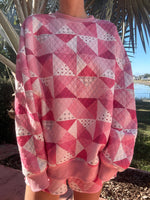 Load image into Gallery viewer, Gemma Patchwork Sweatshirt - Sunkissed Coconut
