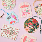 Load image into Gallery viewer, Birds in the Cherry Tree Car Air Freshener
