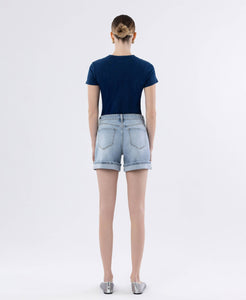 Surfside Denim Short - Vervet