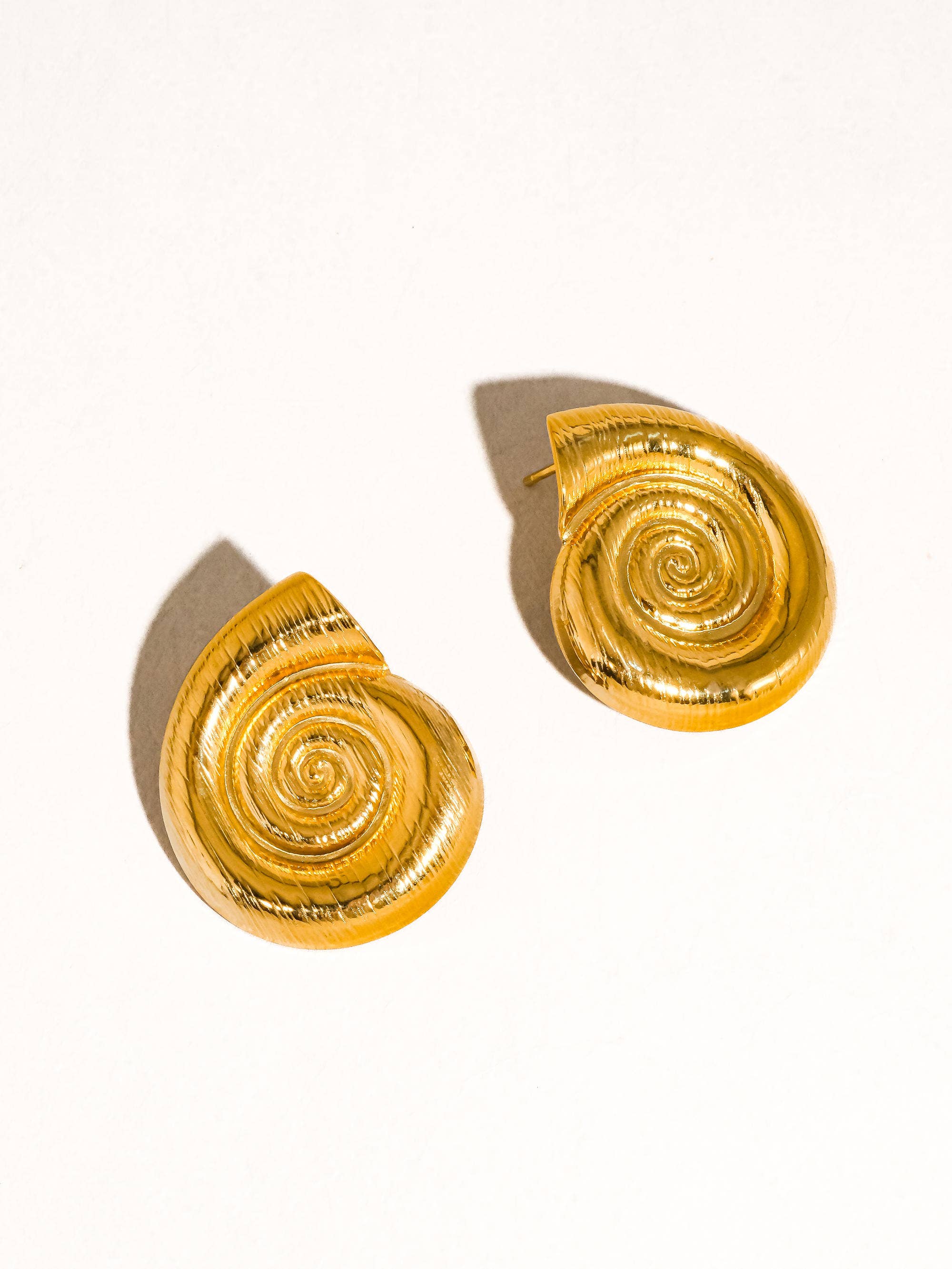 Coraline Seashell Stud Earring