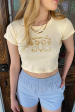 Load image into Gallery viewer, Heaven Sent Graphic Baby Tee
