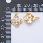 Load image into Gallery viewer, Baguette Clover Charm

