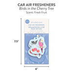 Load image into Gallery viewer, Birds in the Cherry Tree Car Air Freshener
