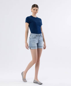 Surfside Denim Short - Vervet