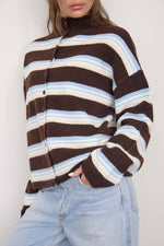 Load image into Gallery viewer, Lorelei Cardi: Brown Multi
