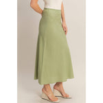 Load image into Gallery viewer, Beach Day Maxi Skirt - Sage
