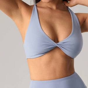 Prue Sports Bra Blue