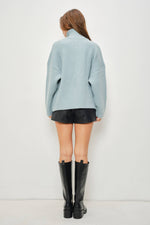 Load image into Gallery viewer, Kanna Mock Neck Sweater
