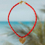 Load image into Gallery viewer, Venice Heart Rope Necklace
