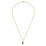 Load image into Gallery viewer, Emerald Holiday Necklace
