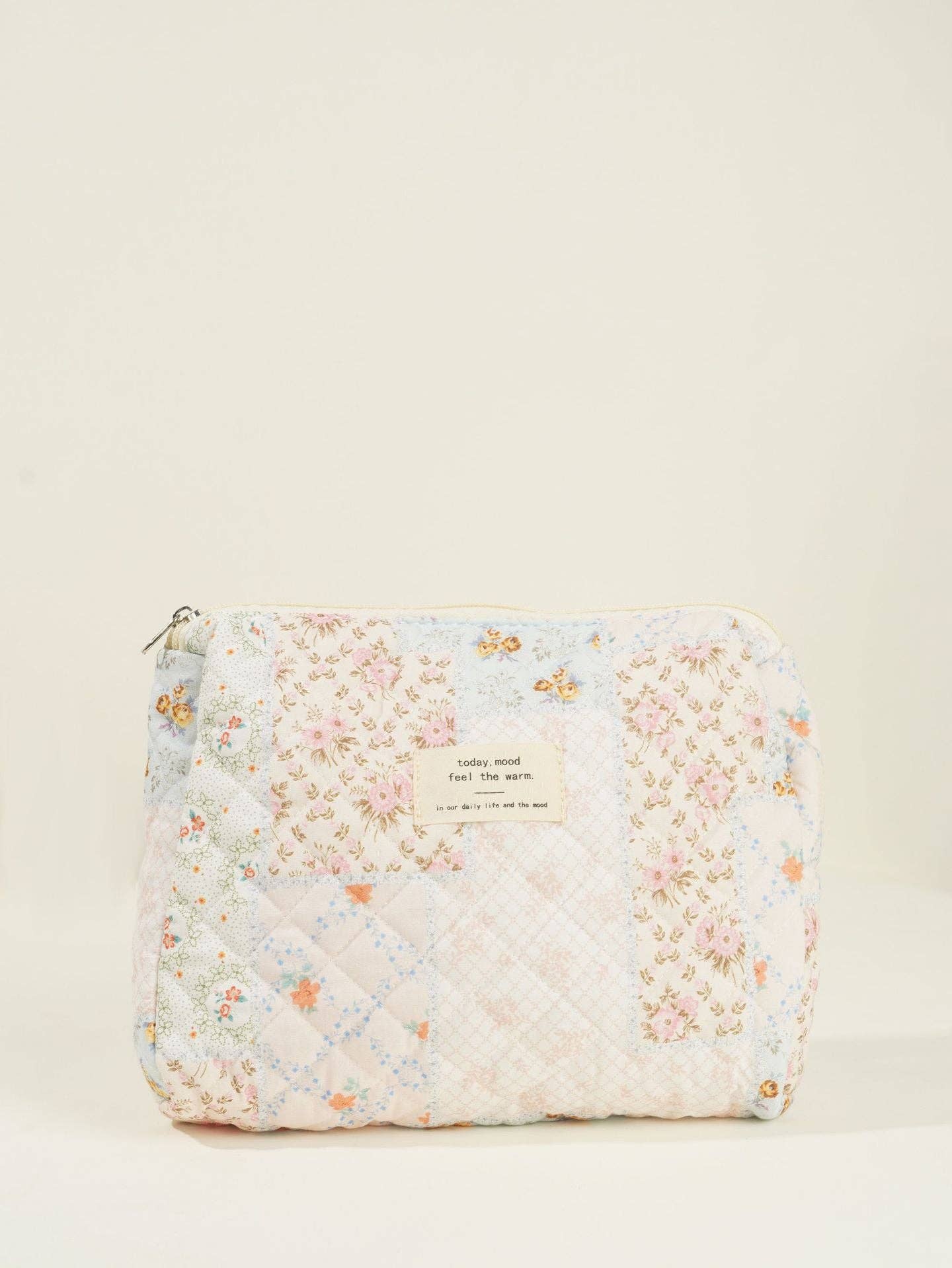 Midi Patchwork Cosmetic Bag