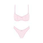 Load image into Gallery viewer, Seaside Picnic Bikini Bottom - Blush
