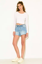 Load image into Gallery viewer, Liz A-Line Short - Hidden Jeans
