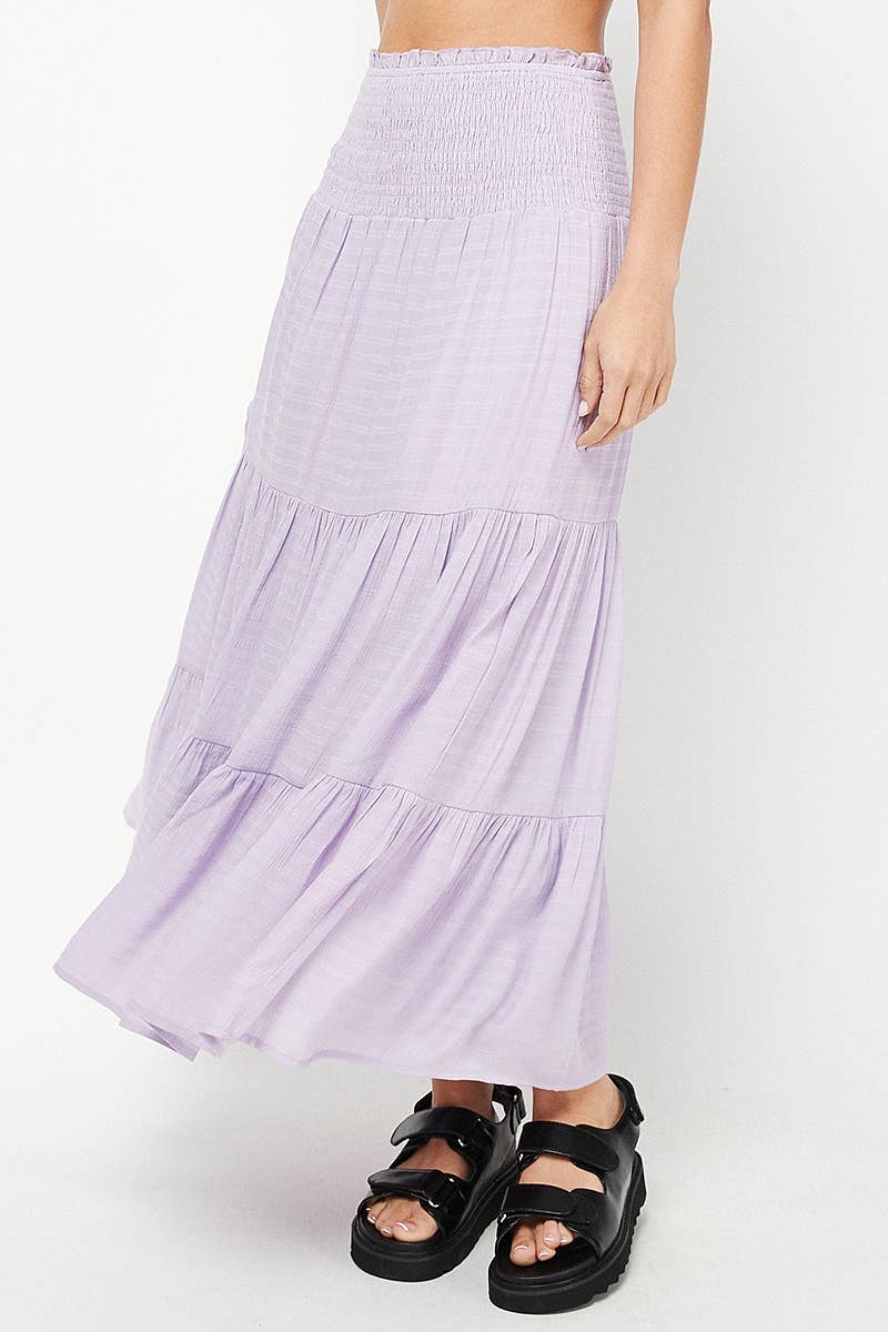 Lavender Maxi Skirt