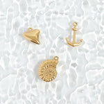 Load image into Gallery viewer, Nautilus Charm - Gold
