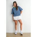 Load image into Gallery viewer, Magnolia Tee - Blue / Green
