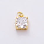 Load image into Gallery viewer, Heart &amp; Marquise Solitaire Charms
