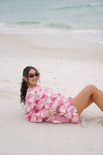 Load image into Gallery viewer, Gemma Patchwork Sweatshirt - Sunkissed Coconut
