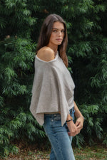 Load image into Gallery viewer, Ainsley Poncho Sweater
