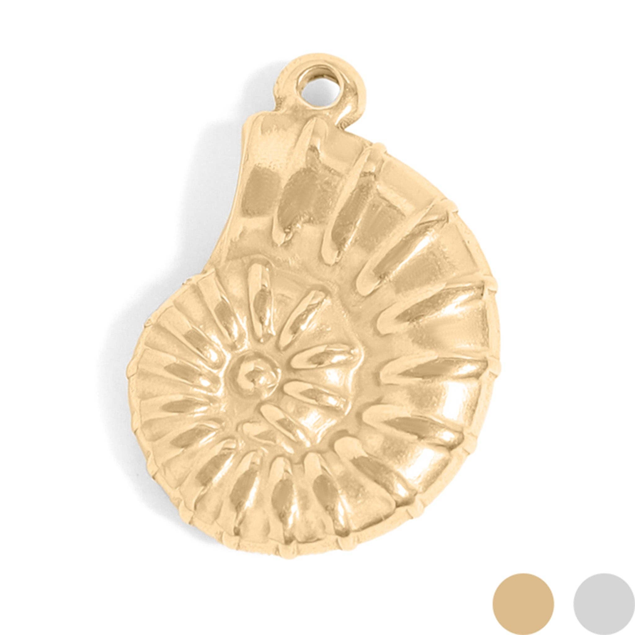 Nautilus Charm - Gold