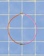 Load image into Gallery viewer, Beaded Fish Two Tone Necklace
