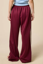 Load image into Gallery viewer, Logan Track Pant: Burgundy
