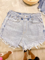Load image into Gallery viewer, Vintage Levi Shorts - Light
