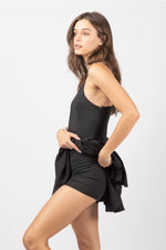 Load image into Gallery viewer, Lapis Tennis Dress - Black
