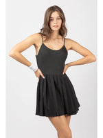 Load image into Gallery viewer, Lapis Tennis Dress - Black
