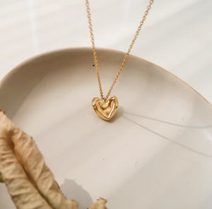 Lava Heart Necklace
