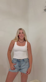 Load and play video in Gallery viewer, Lauren Cami: White
