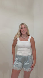 Load and play video in Gallery viewer, Jazmine Tank: White
